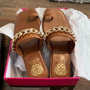 Vince Camuto Yamell Chain Embellished Sandals